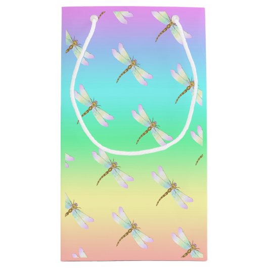 Petit Sac Cadeau libellule (Dos)