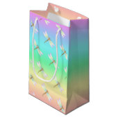 Petit Sac Cadeau libellule (Devant Angle)