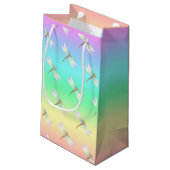 Petit Sac Cadeau libellule (Dos Angle)