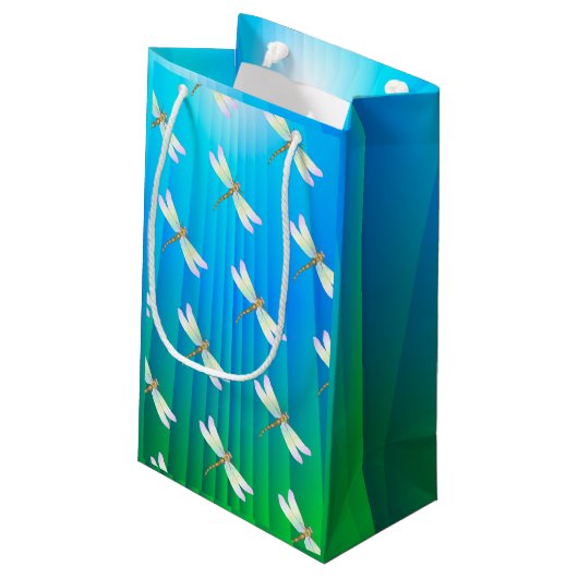 Petit Sac Cadeau libellule (Dos Angle)