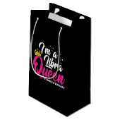Petit Sac Cadeau Libra Anniversaire Queen Astrologie Septembre Octo (Dos Angle)
