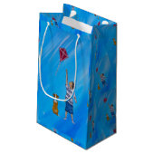 Petit Sac Cadeau Lighter than Air Painting by Alfred Fox (Dos Angle)