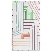 Petit Sac Cadeau Lignes Art Déco (Devant)
