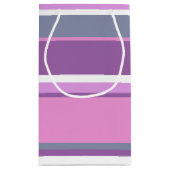 Petit Sac Cadeau Lilac rayures (Dos)