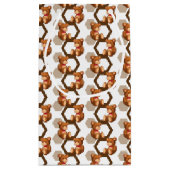 Petit Sac Cadeau l'illustration d'une rangée de nounours concernent (Dos)