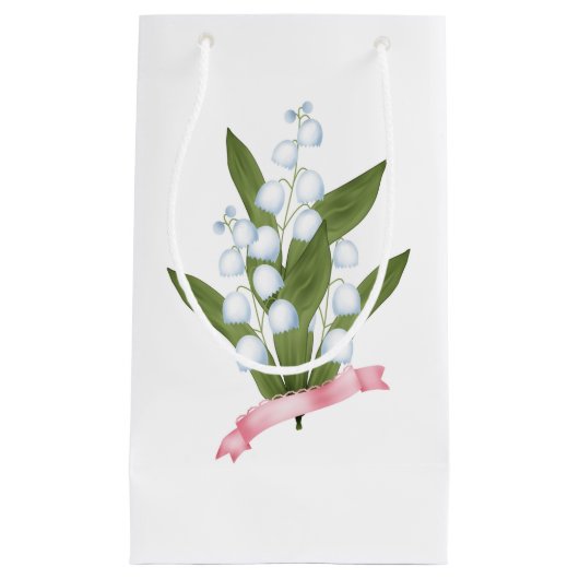 Petit Sac Cadeau Lily of the valley (Devant)