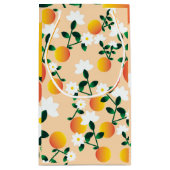 Petit Sac Cadeau Little Cutie Orange Motif (Dos)