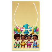 Petit Sac Cadeau Little Stars First Birthday Bash (Dos)