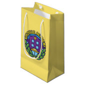Petit Sac Cadeau Logo d'académie de Kinzville (Devant Angle)