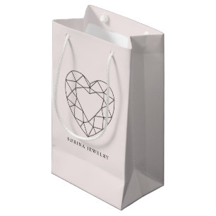 Petit Sac Cadeau Logo de Sørina Jewelry Quartz Rose