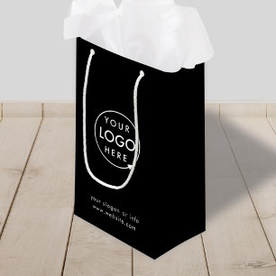 Petit Sac Cadeau Logo   Entreprise minimaliste