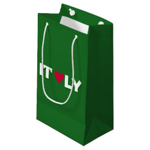 Petit Sac Cadeau logo I Heart Italy