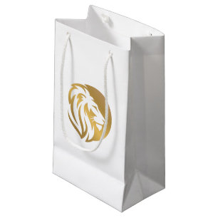 Petit Sac Cadeau Logo simple du Lion d'Or Léon