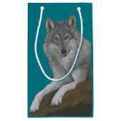 Petit Sac Cadeau Loup (Dos)