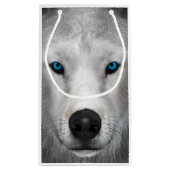 Petit Sac Cadeau Loup arctique (Dos)