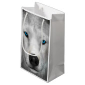 Petit Sac Cadeau Loup arctique (Dos Angle)