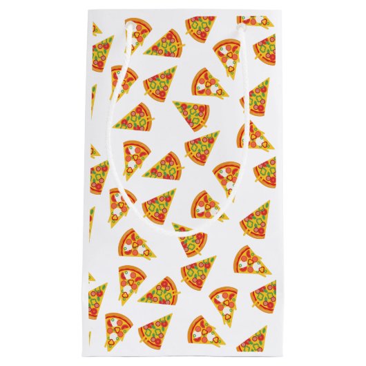 Petit Sac Cadeau Love Pizza (Devant)