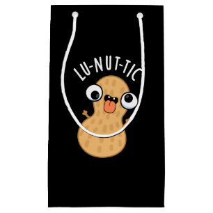 Petit Sac Cadeau Lu-nut-ic Drôles de jeux de mots sur les cacahuète