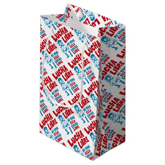 PETIT SAC CADEAU LUCHA LIBRE#89 (Devant Angle)