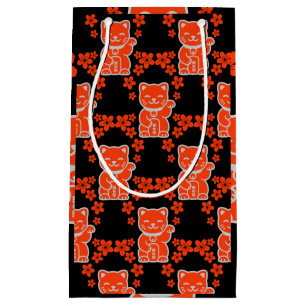 Petit Sac Cadeau Lucky Japonais Maneki-neko