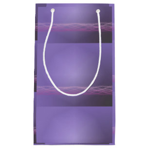Petit Sac Cadeau Lumières pourpres