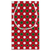 Petit Sac Cadeau Lutins de Noël Entreprise sur mesure Fêtes (Dos)