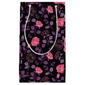 Petit Sac Cadeau Luxe floral (Devant)