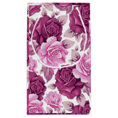 Petit Sac Cadeau Luxe floral (Dos)