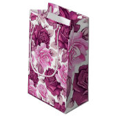Petit Sac Cadeau Luxe floral (Dos Angle)