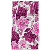 Petit Sac Cadeau Luxe floral (Devant)