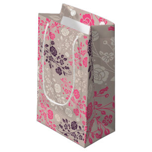 Petit Sac Cadeau Luxe floral