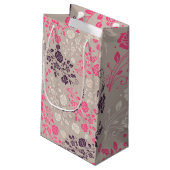Petit Sac Cadeau Luxe floral (Dos Angle)