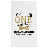 Petit Sac Cadeau M. ONEderful 1st Birthday Party Favor (Dos)