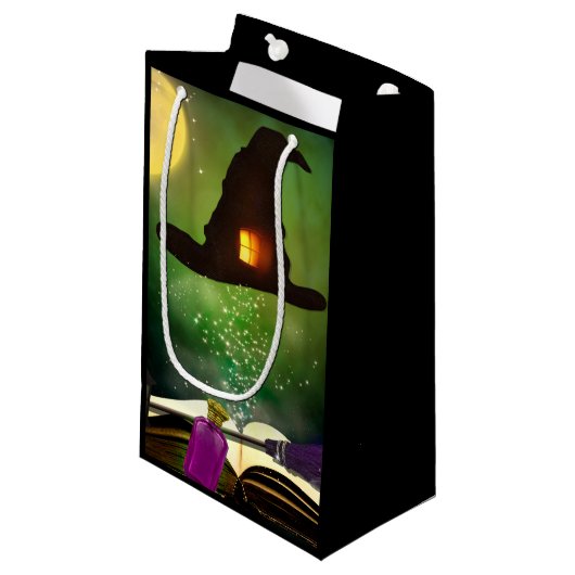 Petit Sac Cadeau Magic Casquette & Magic Spell Book Whimsical Fun P (Devant Angle)