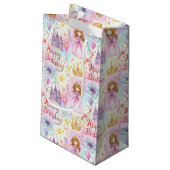 Petit Sac Cadeau Magique Princesse Anniversaire Design (Dos Angle)