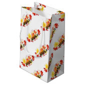 Petit Sac Cadeau Mahalo Plumeria (Dos Angle)