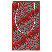 Petit Sac Cadeau Mailman Extraordinaire (Devant)