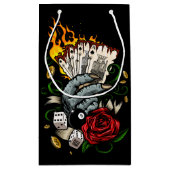 Petit Sac Cadeau Main Des Cartes (Dos)