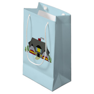 Petit Sac Cadeau Maison Cosy