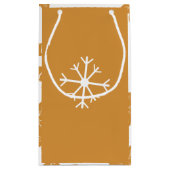 Petit Sac Cadeau Maison de pain d'épices Noël (Dos)