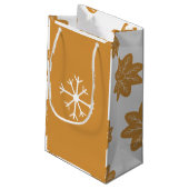 Petit Sac Cadeau Maison de pain d'épices Noël (Dos Angle)