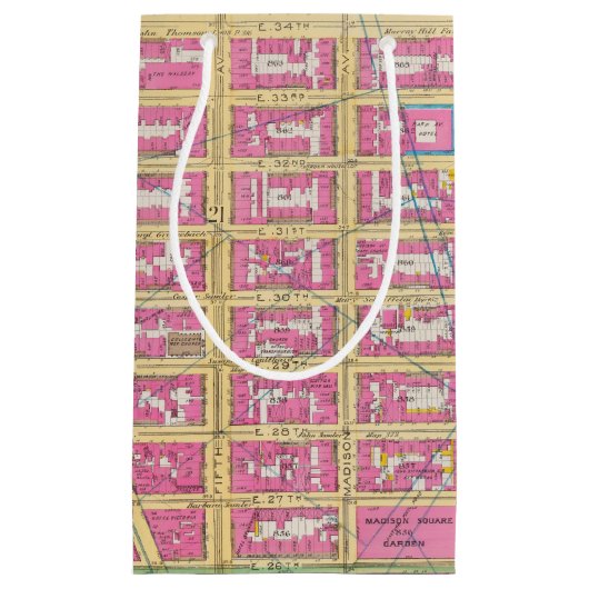 Petit Sac Cadeau Manhattan, New York 7 (Devant)