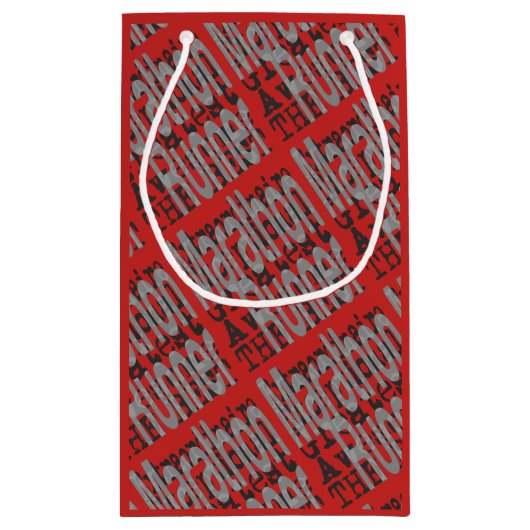 Petit Sac Cadeau Marathon Runner (Dos)