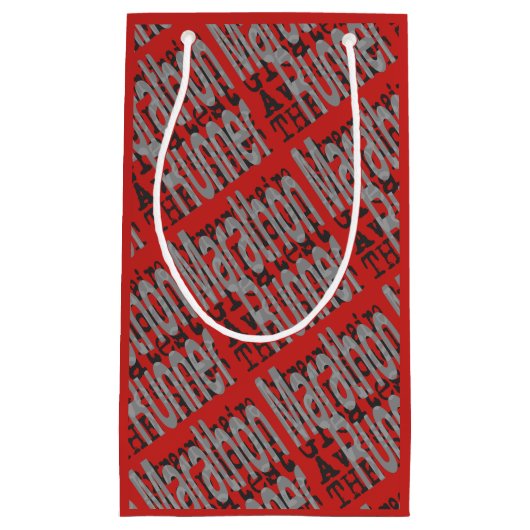 Petit Sac Cadeau Marathon Runner (Devant)