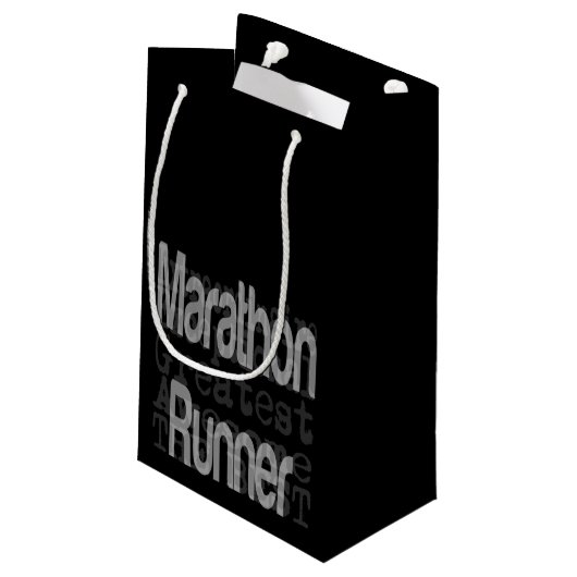 Petit Sac Cadeau Marathon Runner (Dos Angle)