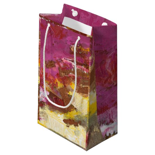 Petit Sac Cadeau Marche je par lui (Devant Angle)