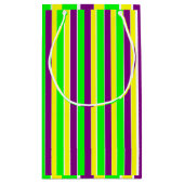 Petit Sac Cadeau Mardi Gras Stripes (Dos)