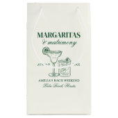 Petit Sac Cadeau Margaritas & Mariage Bachelorette Week-end (Dos)
