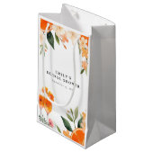 Petit Sac Cadeau Mariage Céleste avec Spritz Aperol à l'aquarelle (Devant Angle)