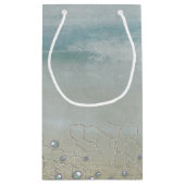 Petit Sac Cadeau Mariage de Starfish sur la plage (Dos)